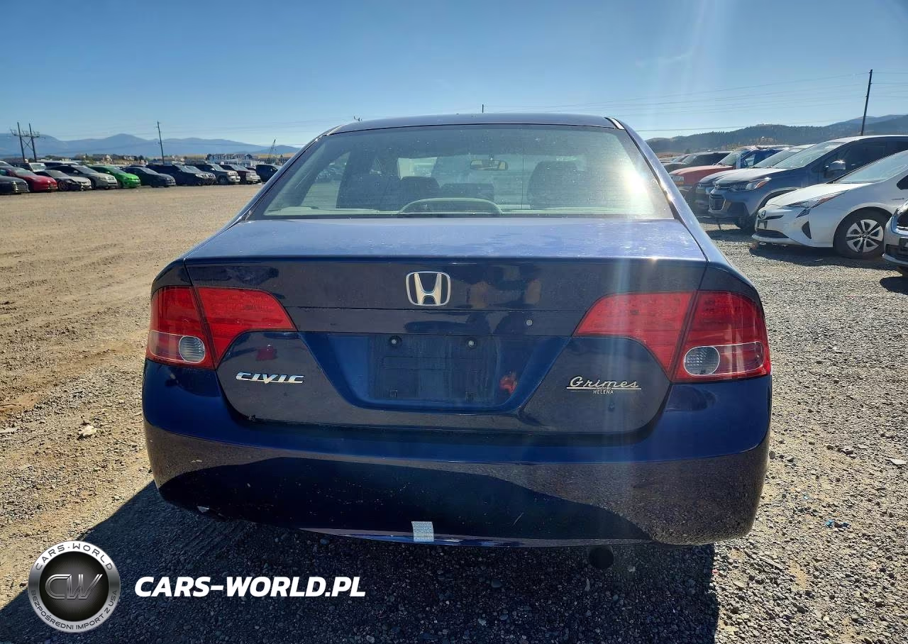 2007 Honda Civic Lx VIN:1HGFA16587L055791 - 6