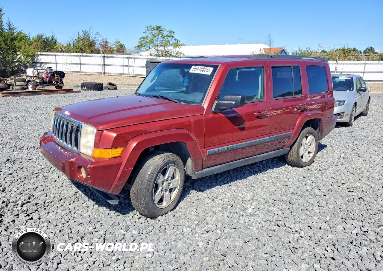 2008 Jeep Commander Sport VIN:1J8HG48K68C241804 - 1