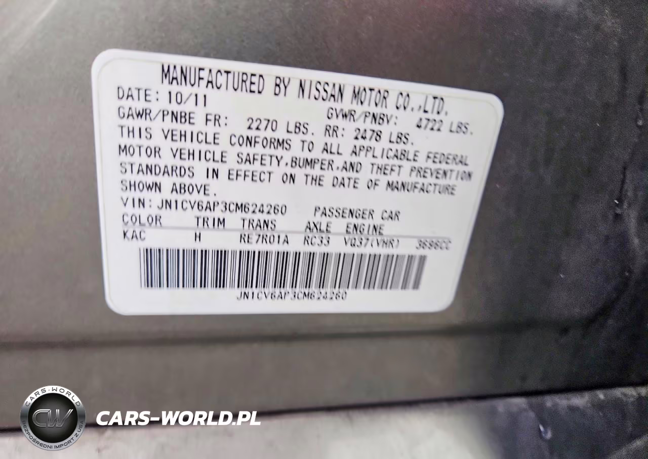 2012 Infiniti G37 Sedan Journey VIN:JN1CV6AP3CM624260 - 13