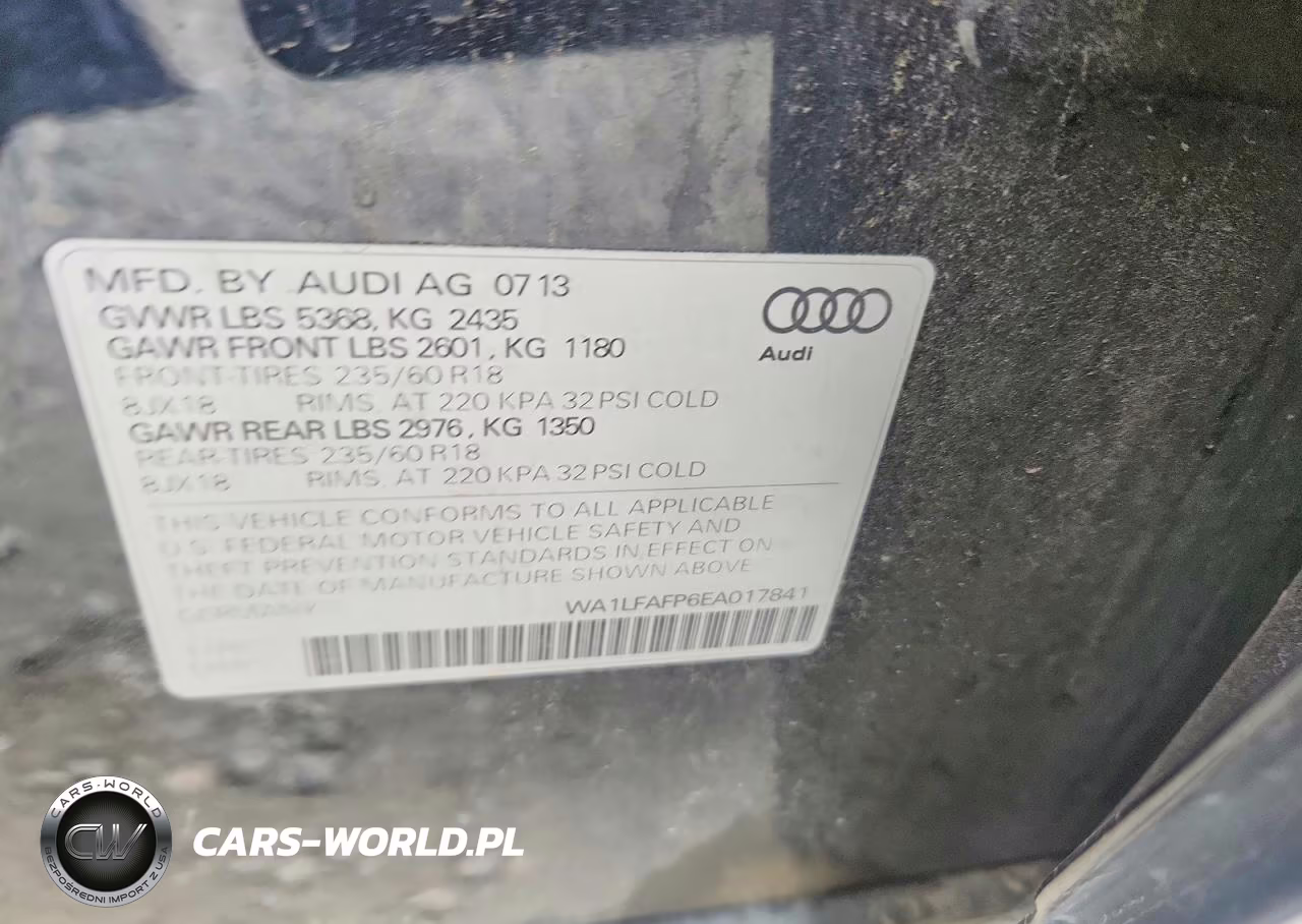 2014 Audi Q5 Premium Plus VIN:WA1LFAFP6EA017841 - 13