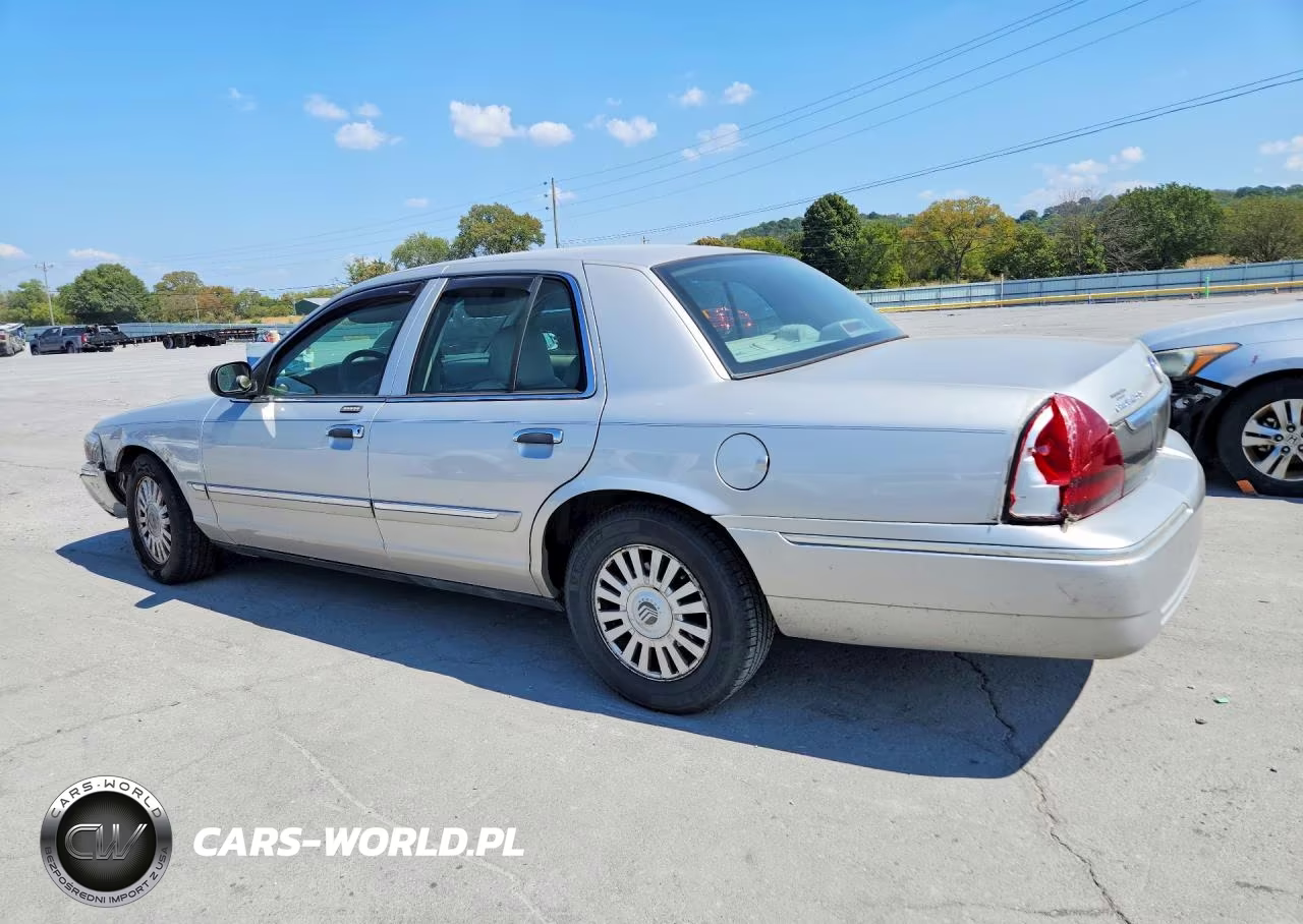2008 Mercury Grand Marquis Ls VIN:2MEFM75VX8X626453 - 2