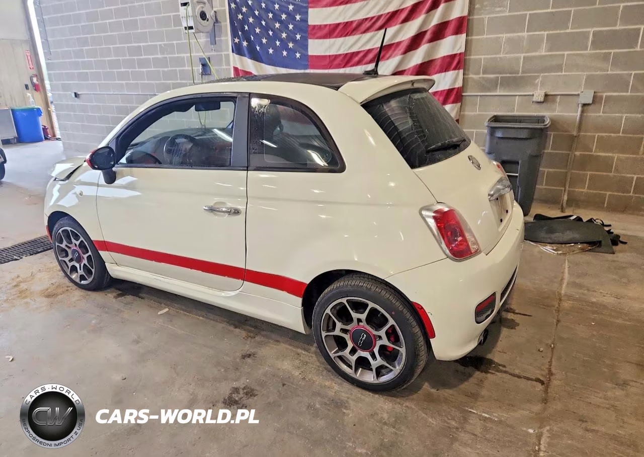 2012 Fiat 500 Sport VIN:3C3CFFBR0CT116529 - 2