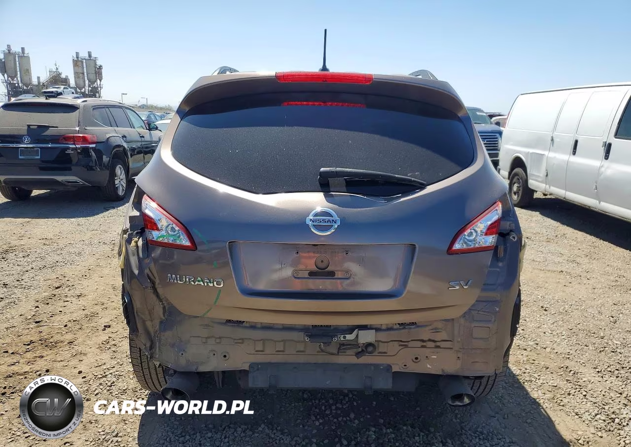 2013 Nissan Murano S VIN:JN8AZ1MU2DW202522 - 6
