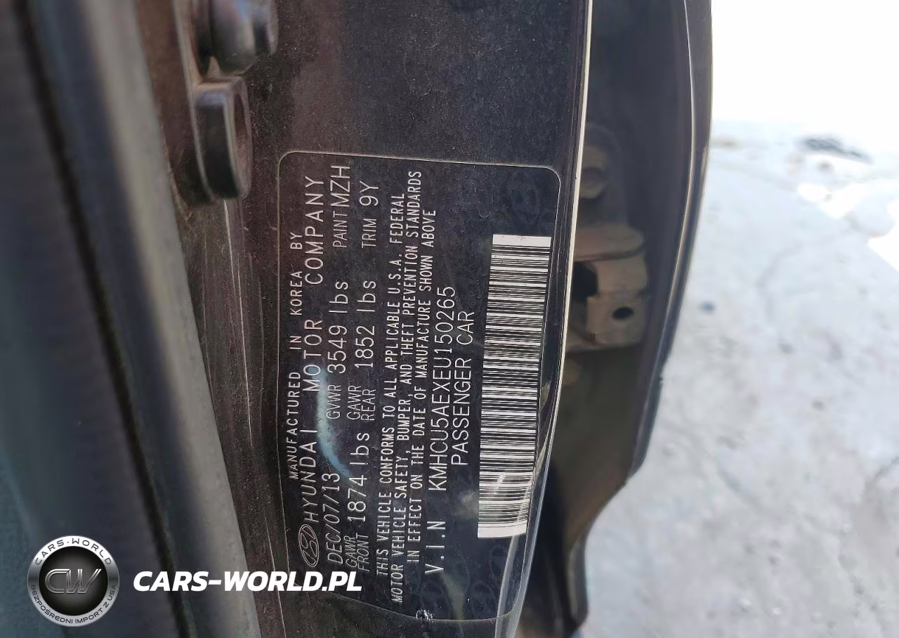 2014 Hyundai Accent Se VIN:KMHCU5AEXEU150265 - 12
