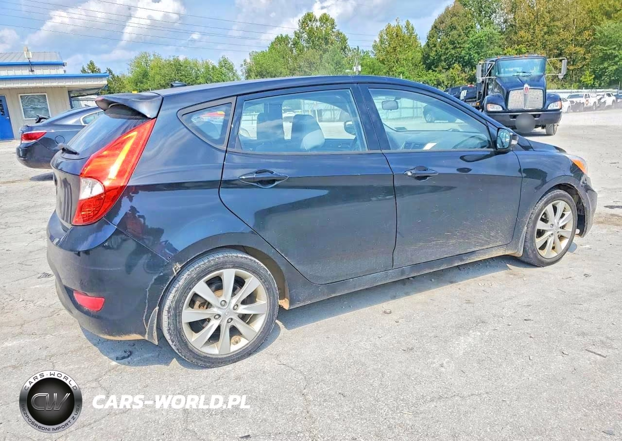 2014 Hyundai Accent Se VIN:KMHCU5AEXEU150265 - 3