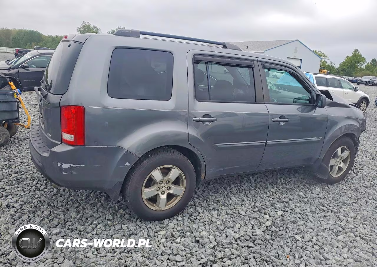 2011 Honda Pilot Exl VIN:5FNYF4H50BB095656 - 3