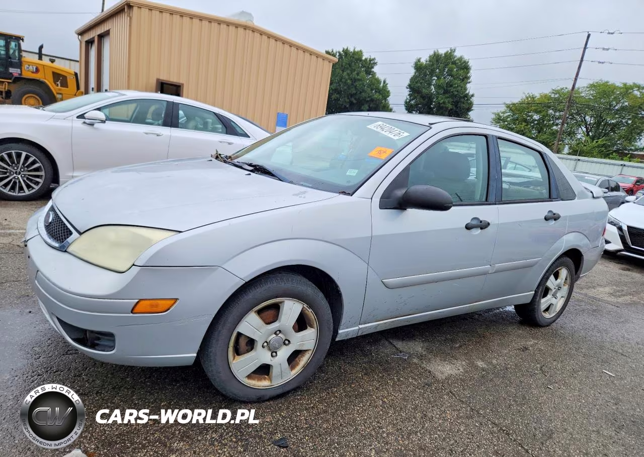 2007 Ford Focus Zx4 VIN:1FAHP34N77W171718 - 1