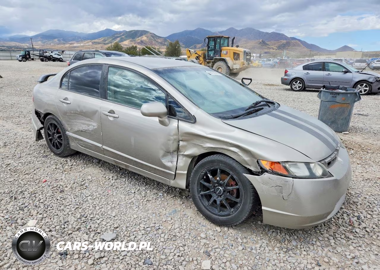 2006 Honda Civic Lx VIN:JHMFA15576S009694 - 4