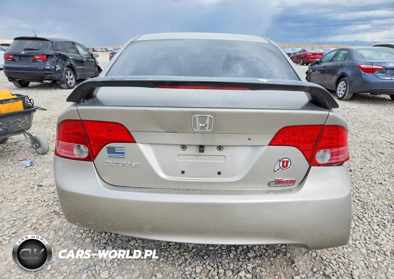 2006 Honda Civic Lx VIN:JHMFA15576S009694 - 6