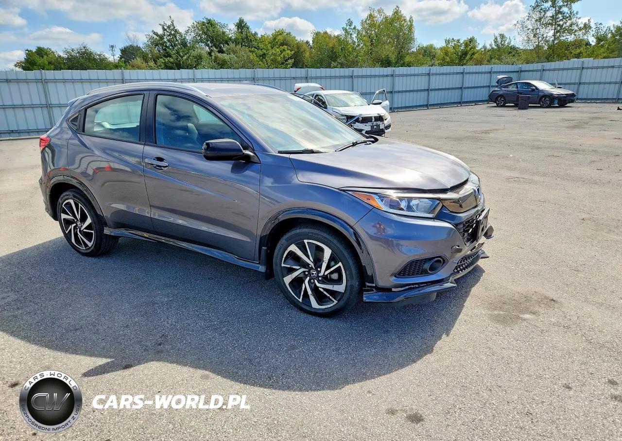 2020 Honda Hr-V Sport VIN:3CZRU6H18LM728284 - 4