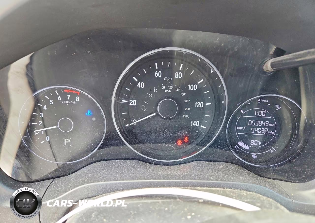 2020 Honda Hr-V Sport VIN:3CZRU6H18LM728284 - 9
