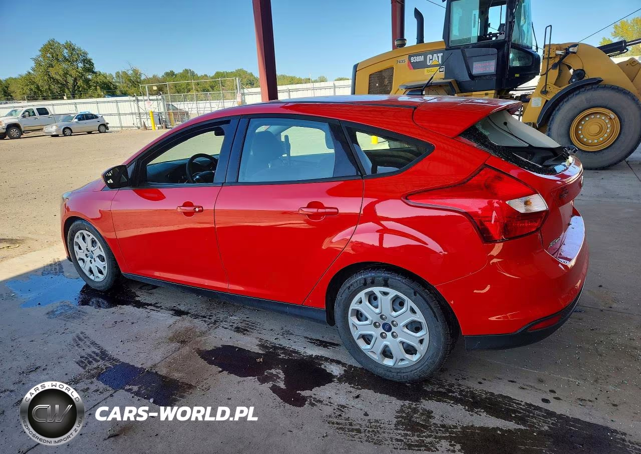 2012 Ford Focus Se VIN:1FAHP3K2XCL206403 - 2