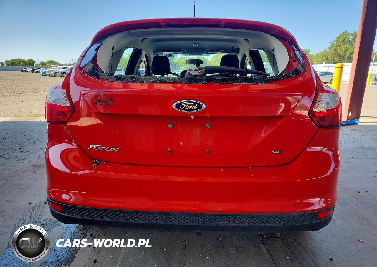 2012 Ford Focus Se VIN:1FAHP3K2XCL206403 - 6
