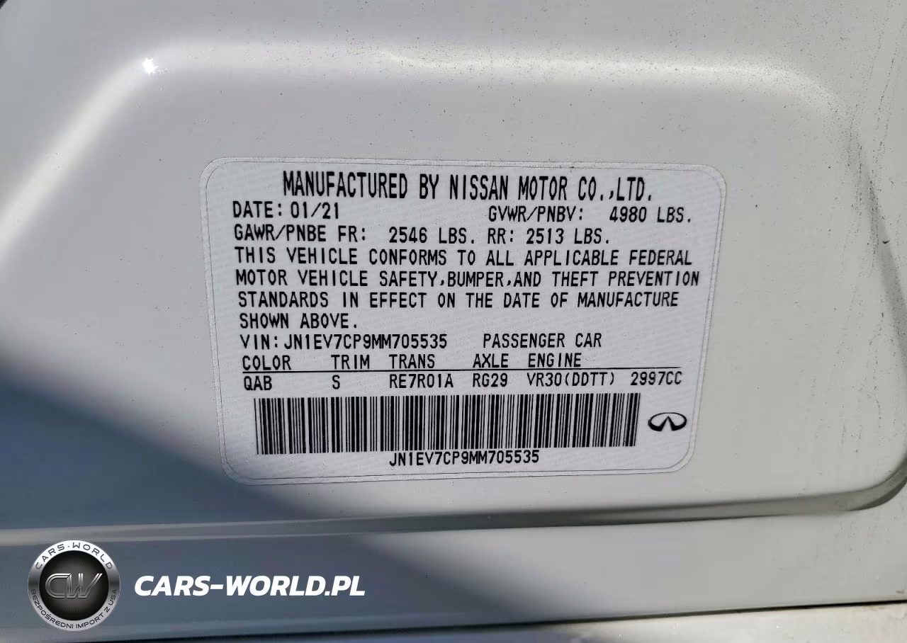 2021 Infiniti Q50 Signature Edition VIN:JN1EV7CP9MM705535 - 12