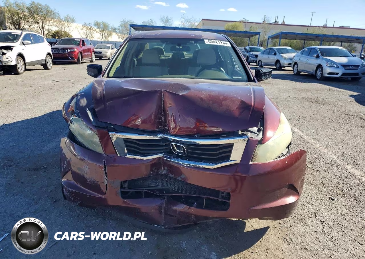 2008 Honda Accord Lxp VIN:1HGCP26468A083942 - 5