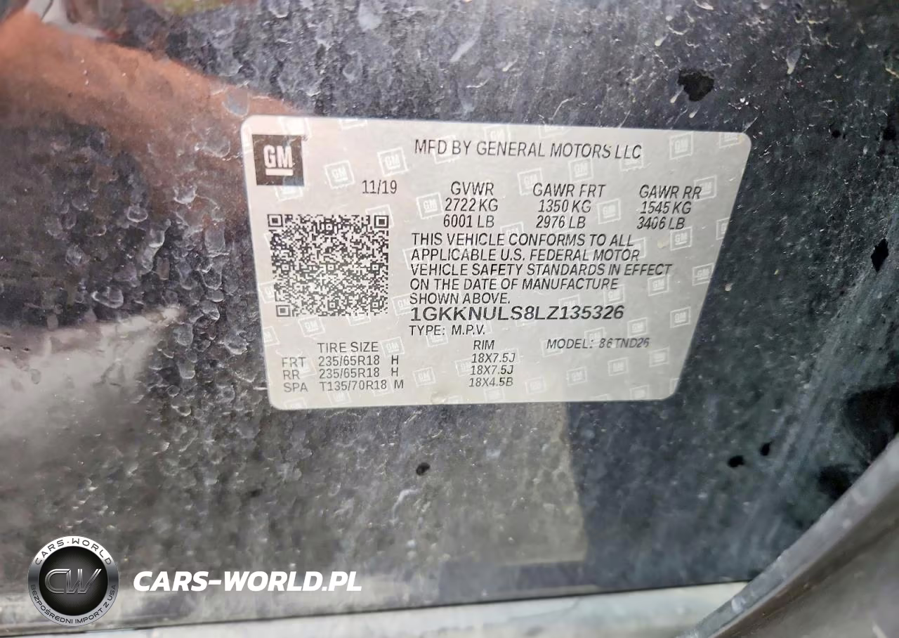 2020 GMC Acadia Slt VIN:1GKKNULS8LZ135326 - 13