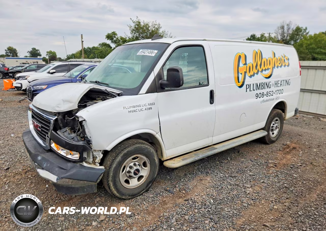 2020 GMC Savana G2500 Delivery Van VIN:1GTW7AFG6L1209662 - 1