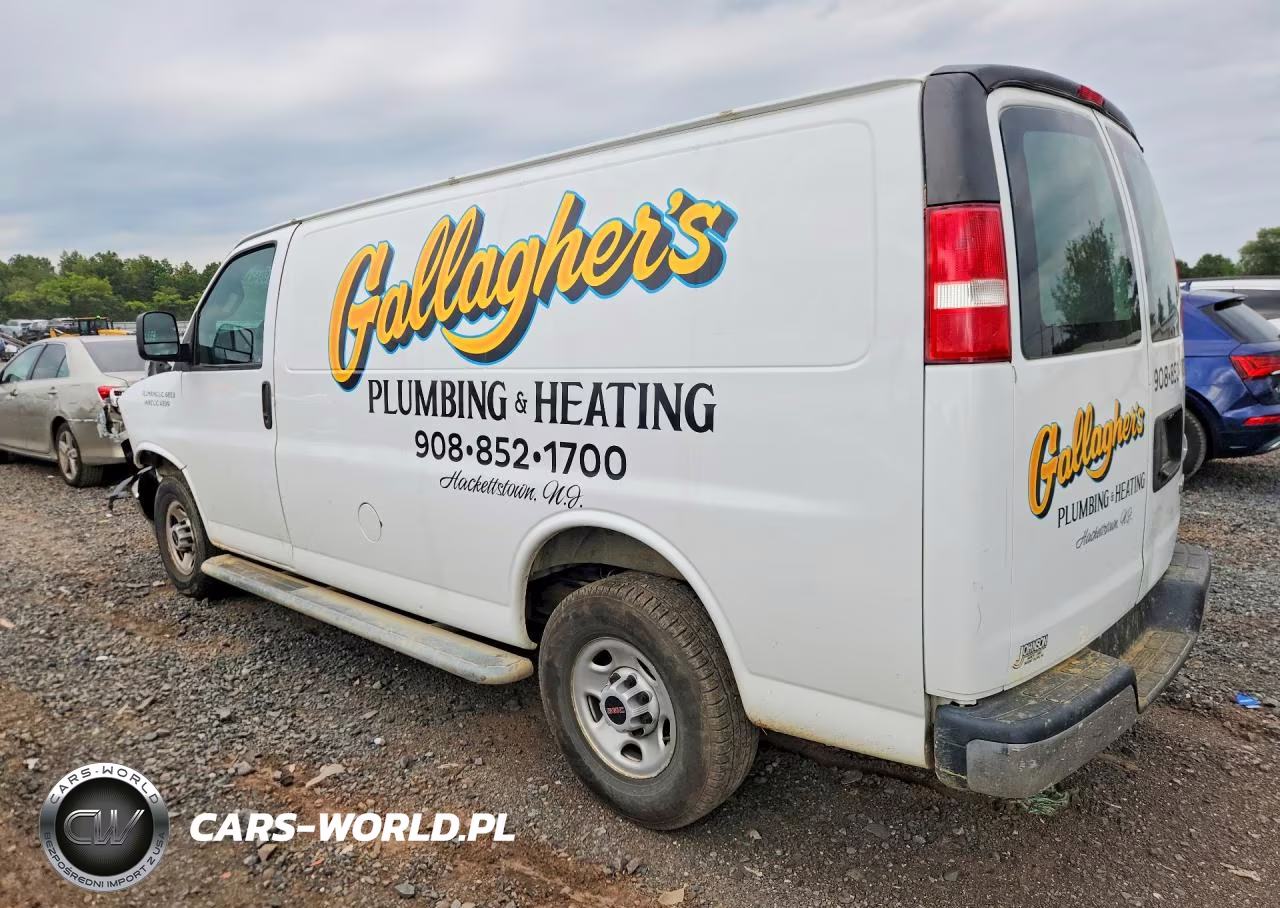 2020 GMC Savana G2500 Delivery Van VIN:1GTW7AFG6L1209662 - 2