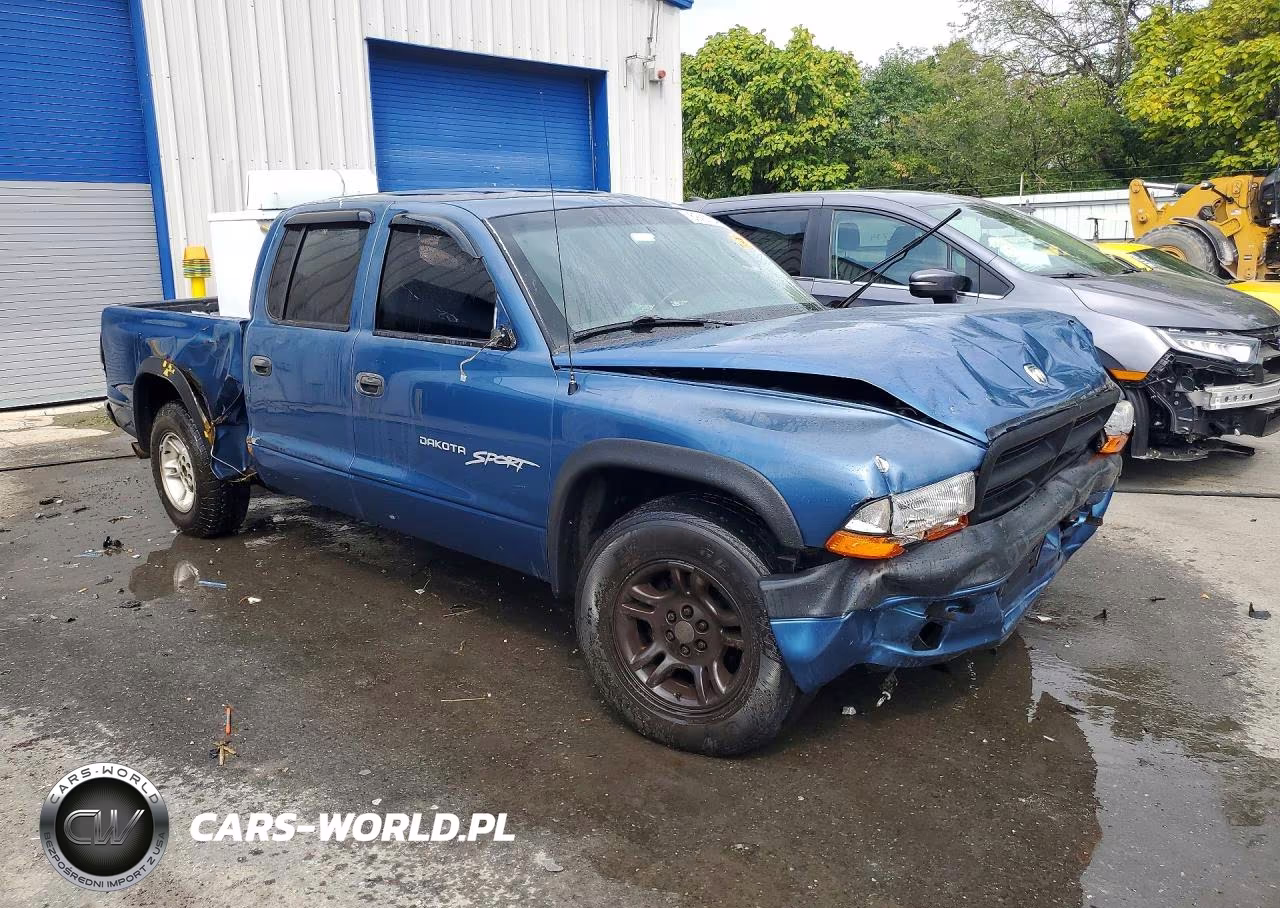 2001 Dodge Dakota Quad VIN:1B7HL2AN01S343767 - 4