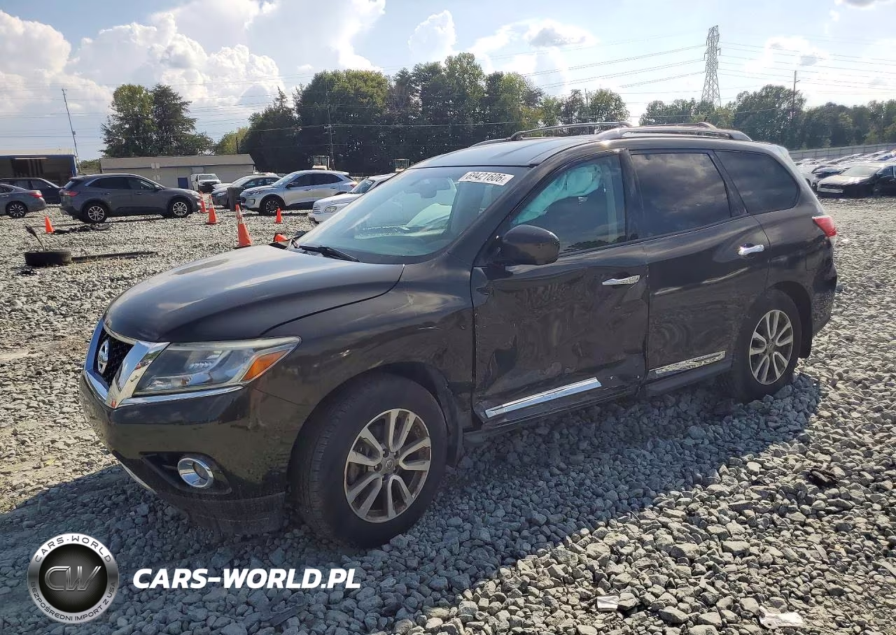 2015 Nissan Pathfinder Sl VIN:5N1AR2MM6FC610751 - 1