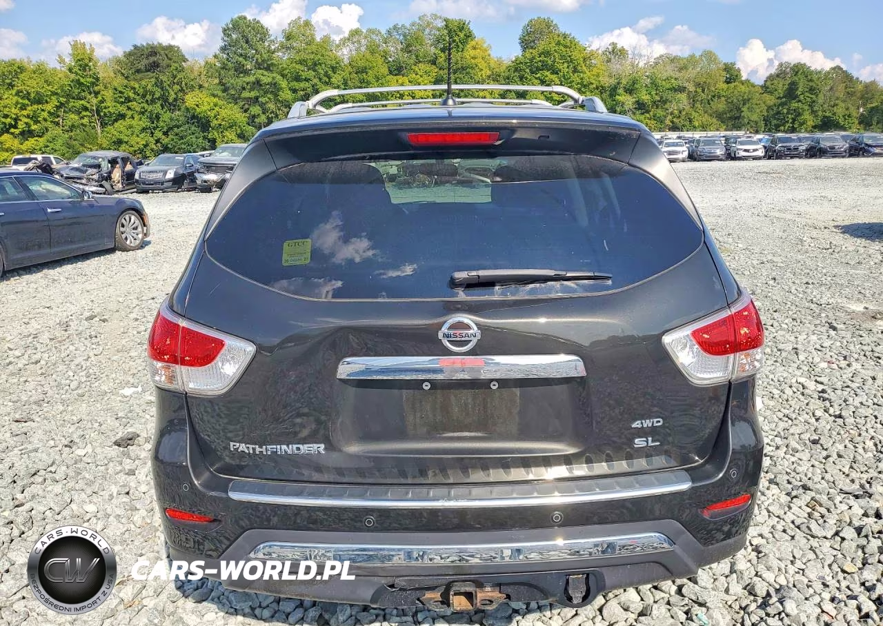 2015 Nissan Pathfinder Sl VIN:5N1AR2MM6FC610751 - 6