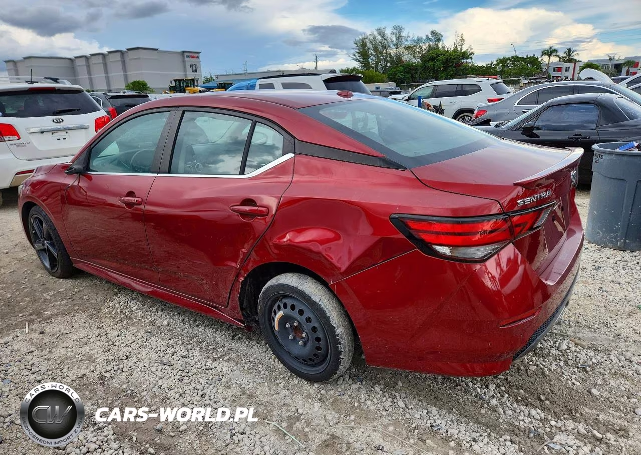 2022 Nissan Sentra Sr VIN:3N1AB8DV7NY203860 - 2