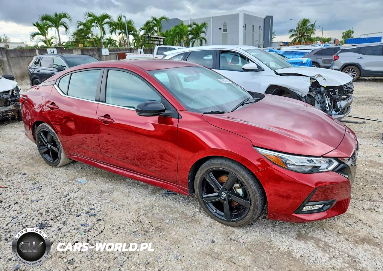 2022 Nissan Sentra Sr VIN:3N1AB8DV7NY203860 - 4