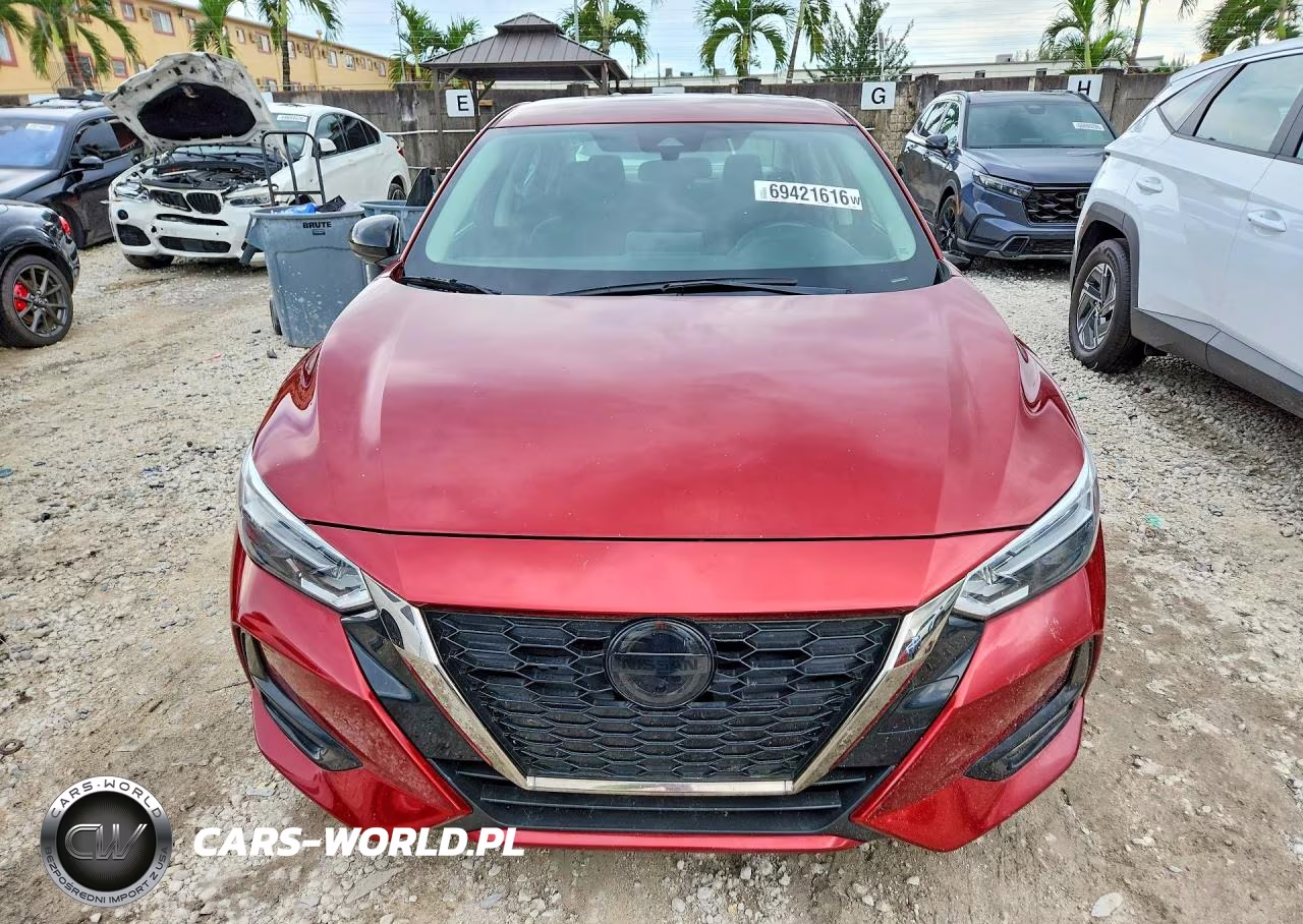 2022 Nissan Sentra Sr VIN:3N1AB8DV7NY203860 - 5