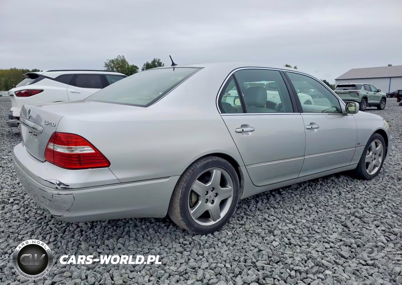 2004 Lexus Ls 430 VIN:JTHBN36F840132967 - 3