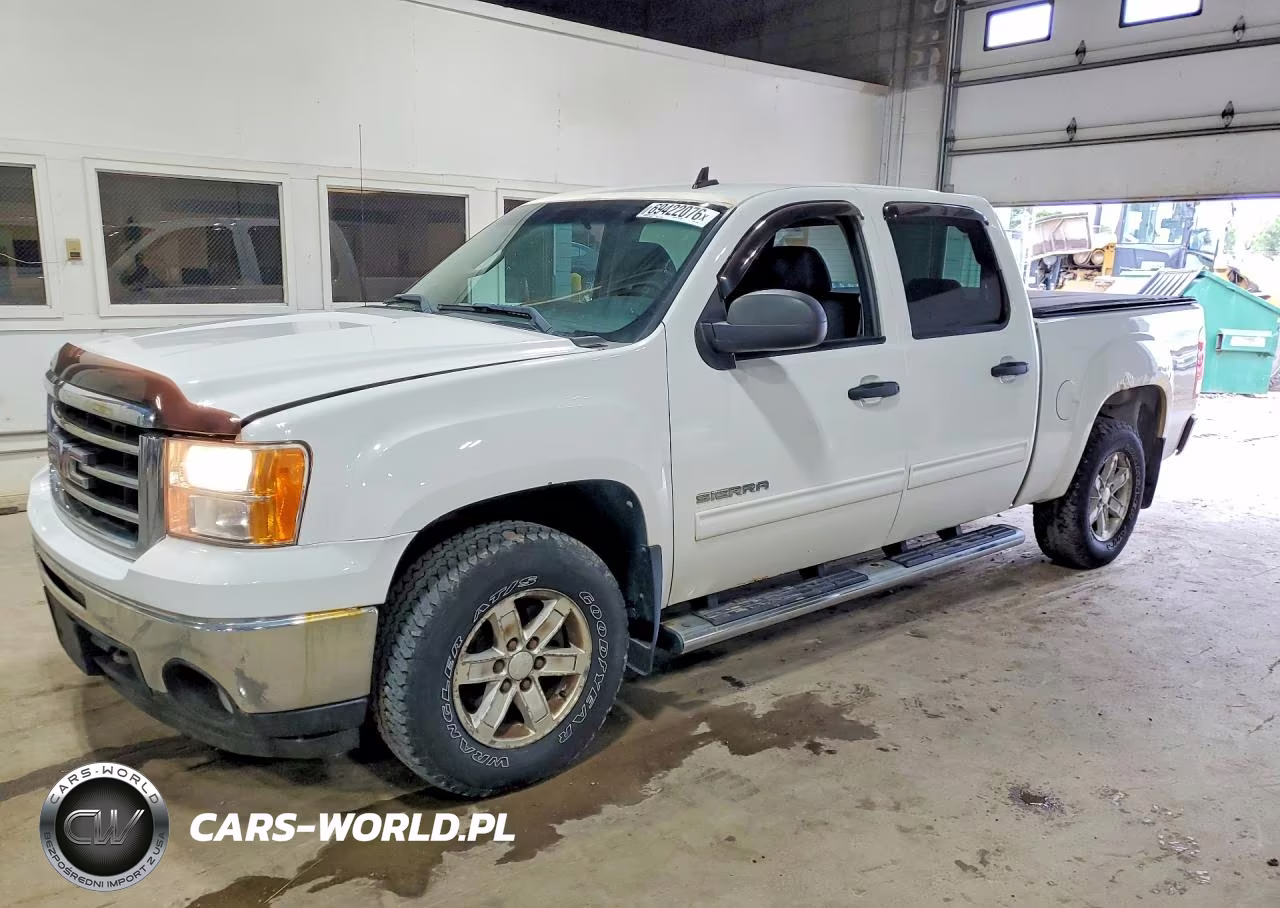 2012 GMC Sierra K1500 Sle VIN:3GTP2VE72CG132835 - 1