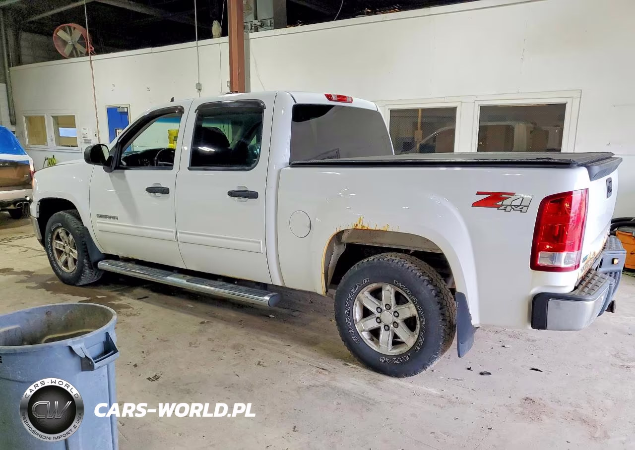 2012 GMC Sierra K1500 Sle VIN:3GTP2VE72CG132835 - 2