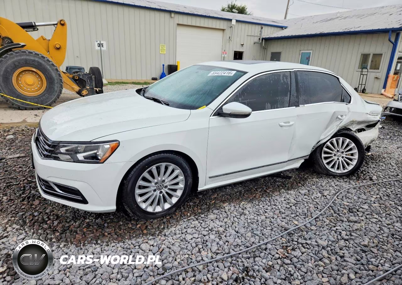 2016 Volkswagen Passat Se VIN:1VWBS7A39GC034710 - 1