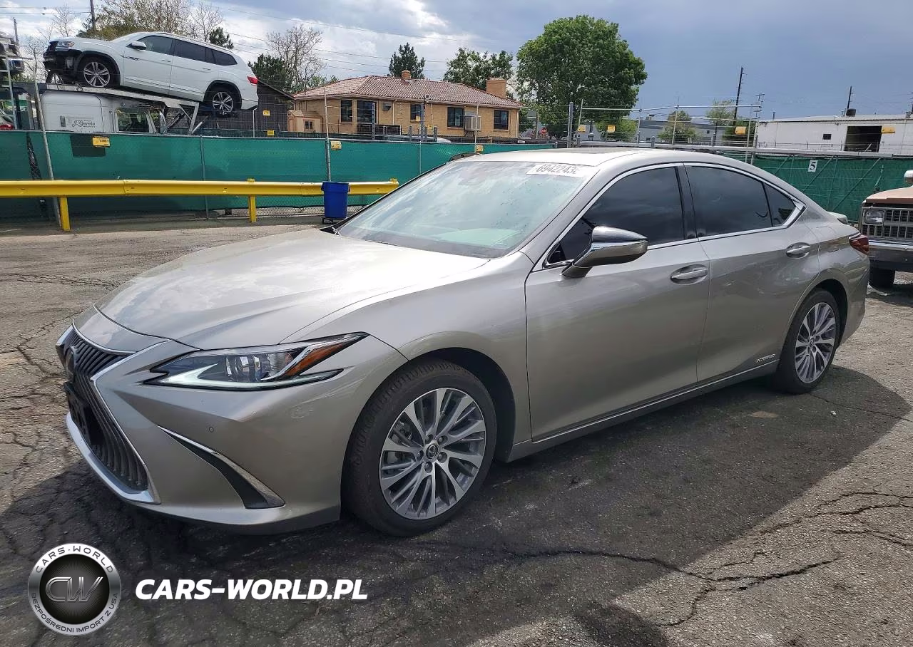 2021 Lexus Es 300H VIN:58ADA1C18MU003157 - 1