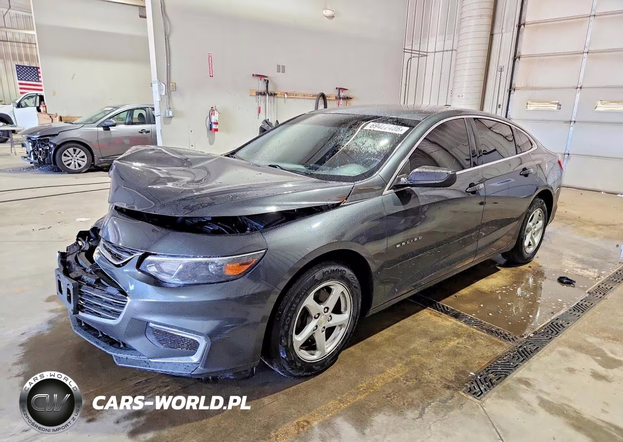 2018 Chevrolet Malibu Ls VIN:1G1ZC5ST2JF189096 - 1