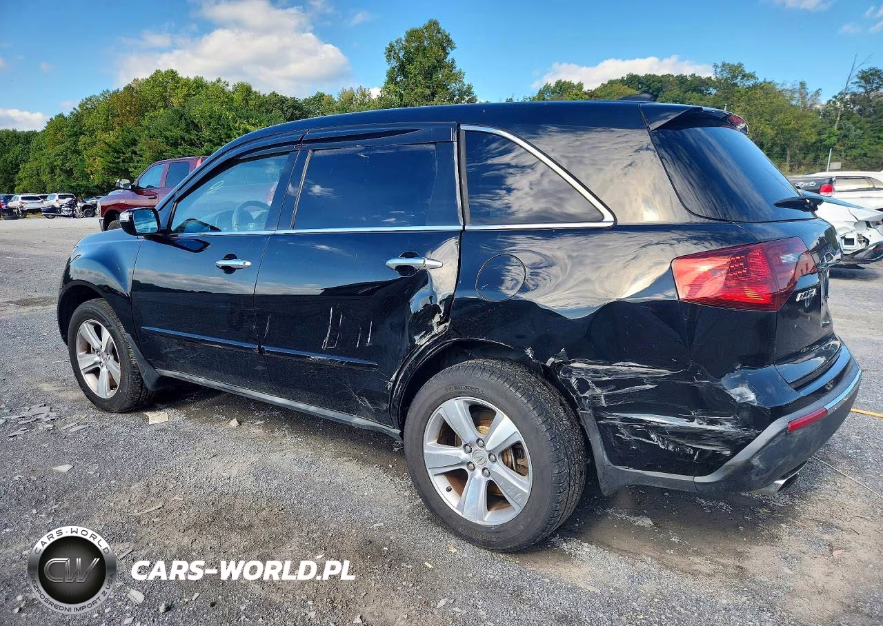 2012 Acura Mdx Technology VIN:2HNYD2H34CH536218 - 2
