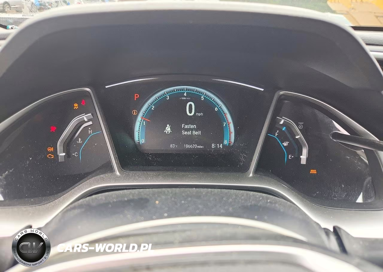 2018 Honda Civic Ex VIN:2HGFC1F35JH640390 - 9