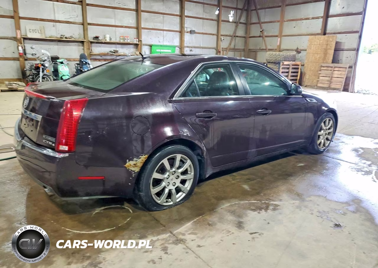 2008 Cadillac Cts Hi Feature V6 VIN:1G6DS57V880145117 - 3