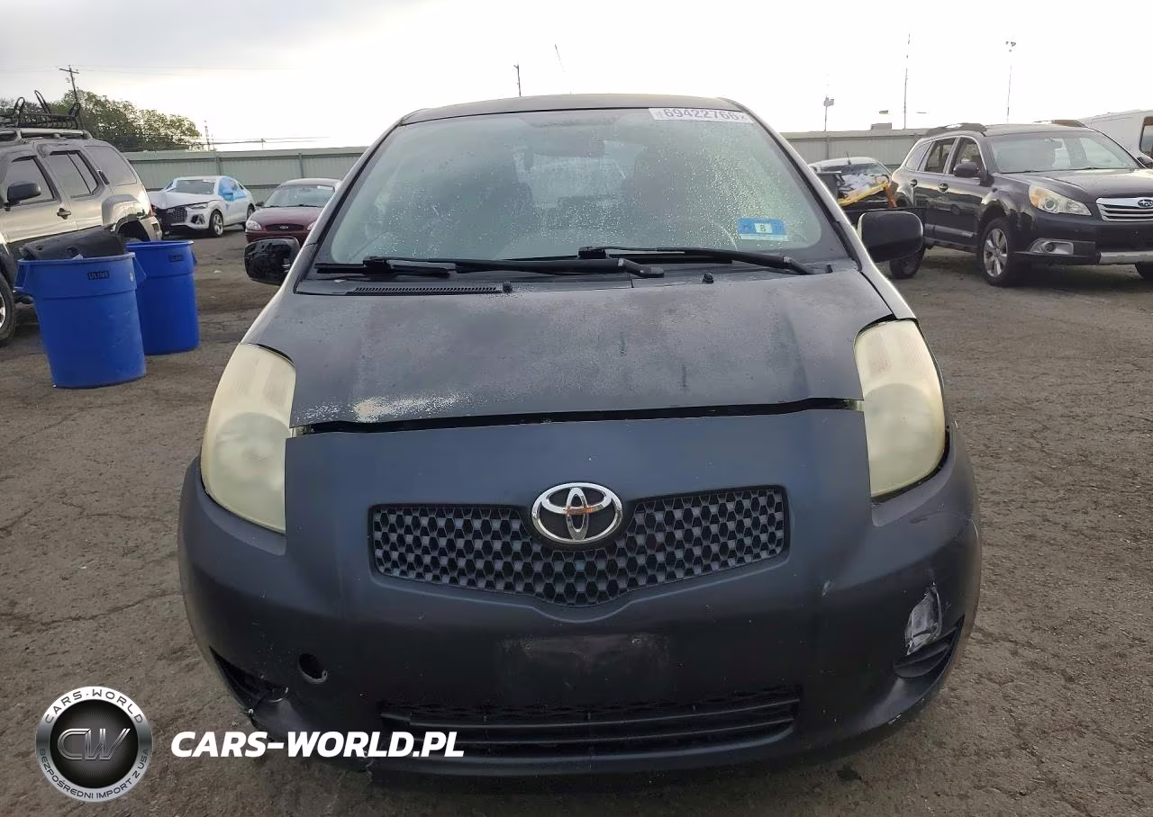 2007 Toyota Yaris Base VIN:JTDJT923375098509 - 5