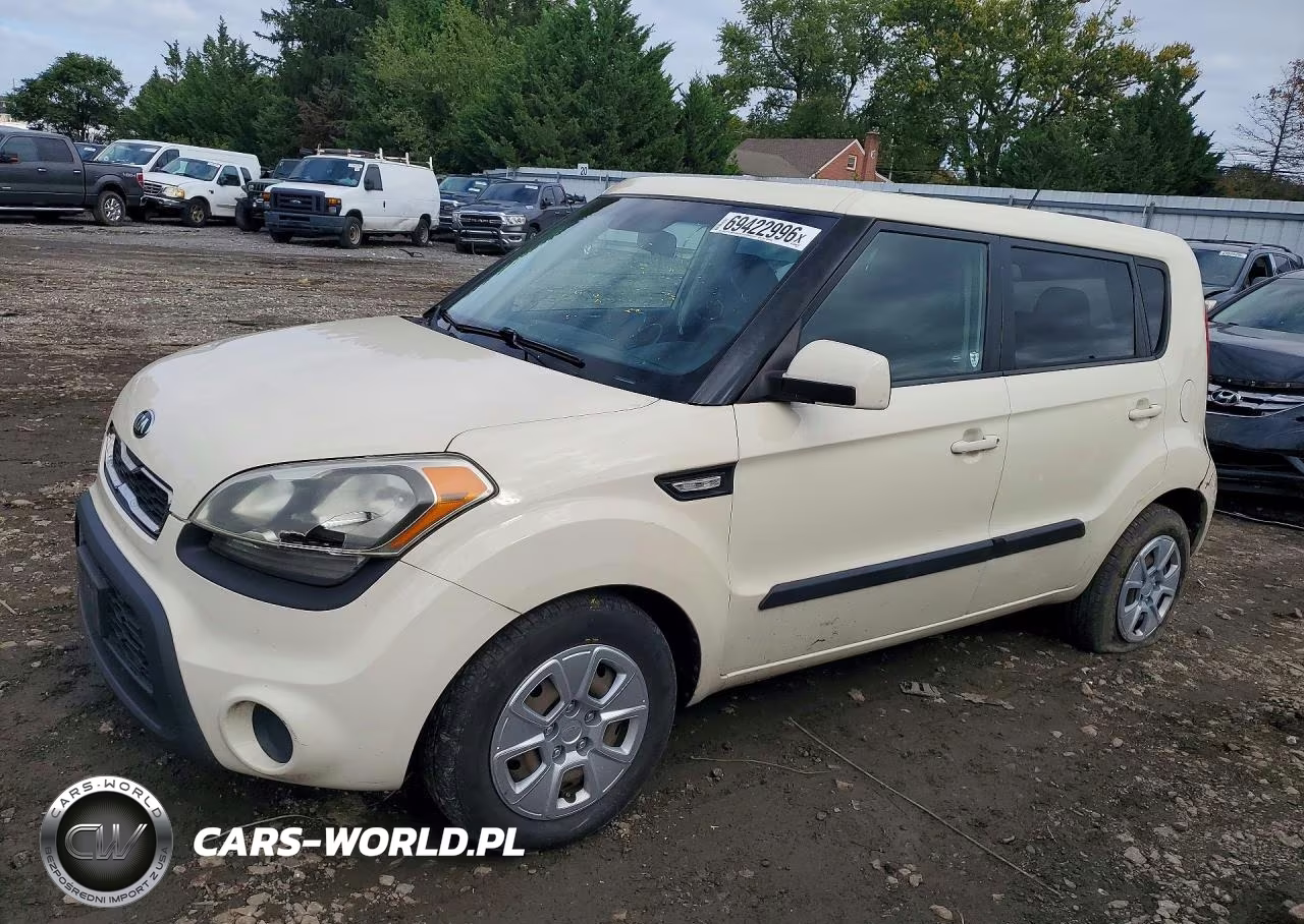 2013 Kia Soul Base VIN:KNDJT2A5XD7529664 - 1