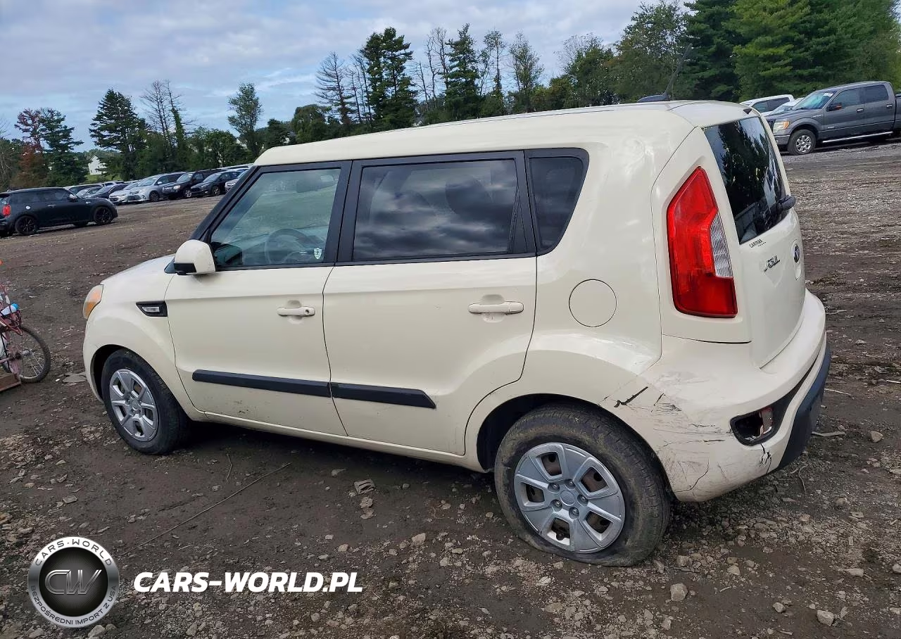 2013 Kia Soul Base VIN:KNDJT2A5XD7529664 - 2