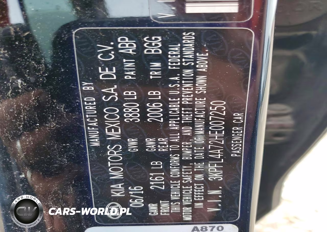2017 Kia Forte Lx VIN:3KPFL4A72HE007250 - 13