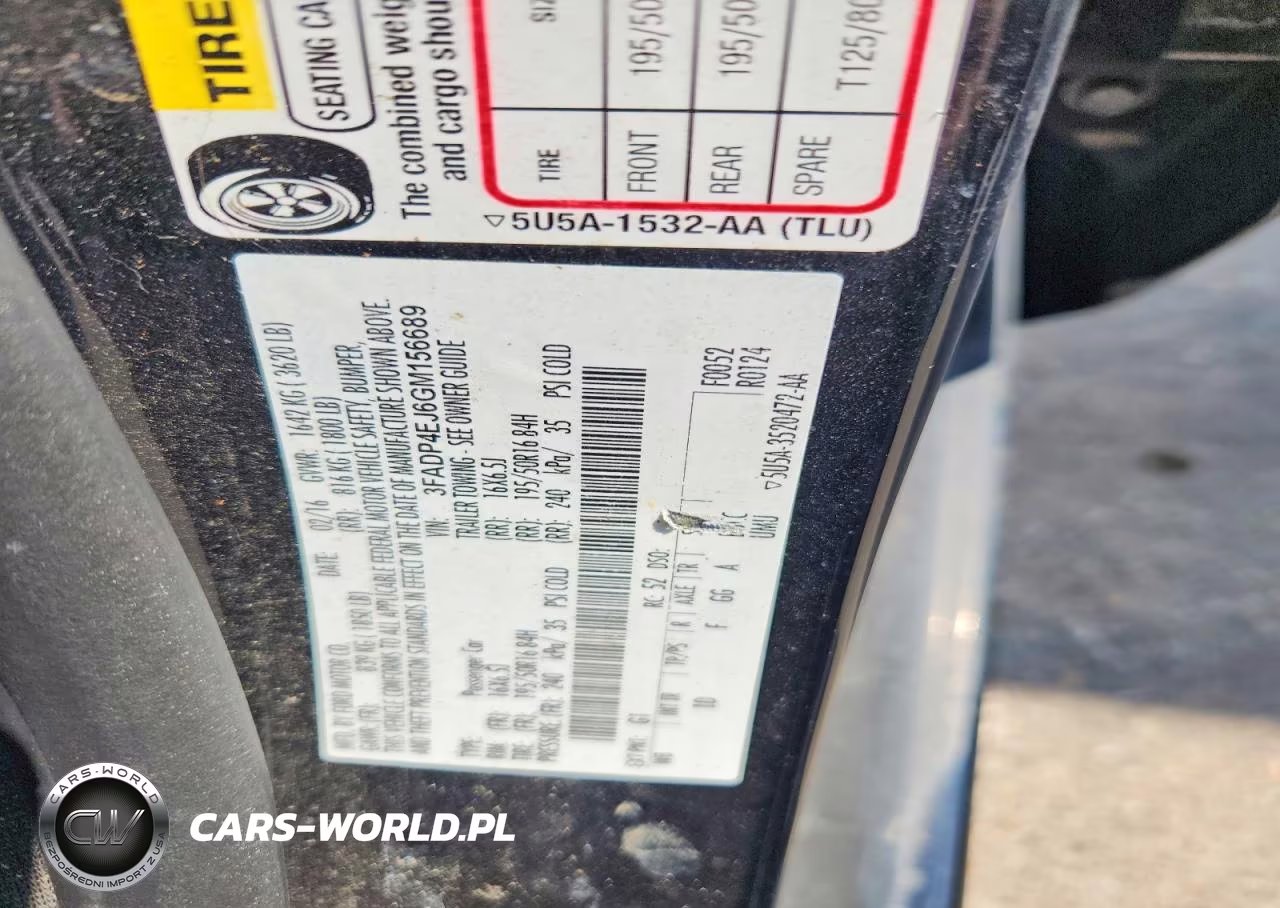 2016 Ford Fiesta Se VIN:3FADP4EJ6GM156689 - 12