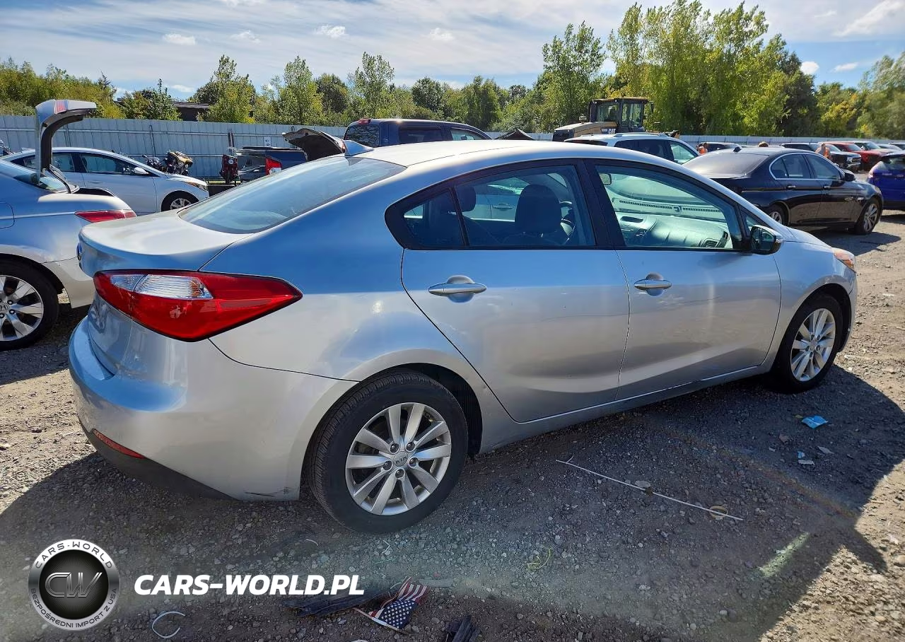 2014 Kia Forte Lx VIN:KNAFX4A61E5220836 - 3