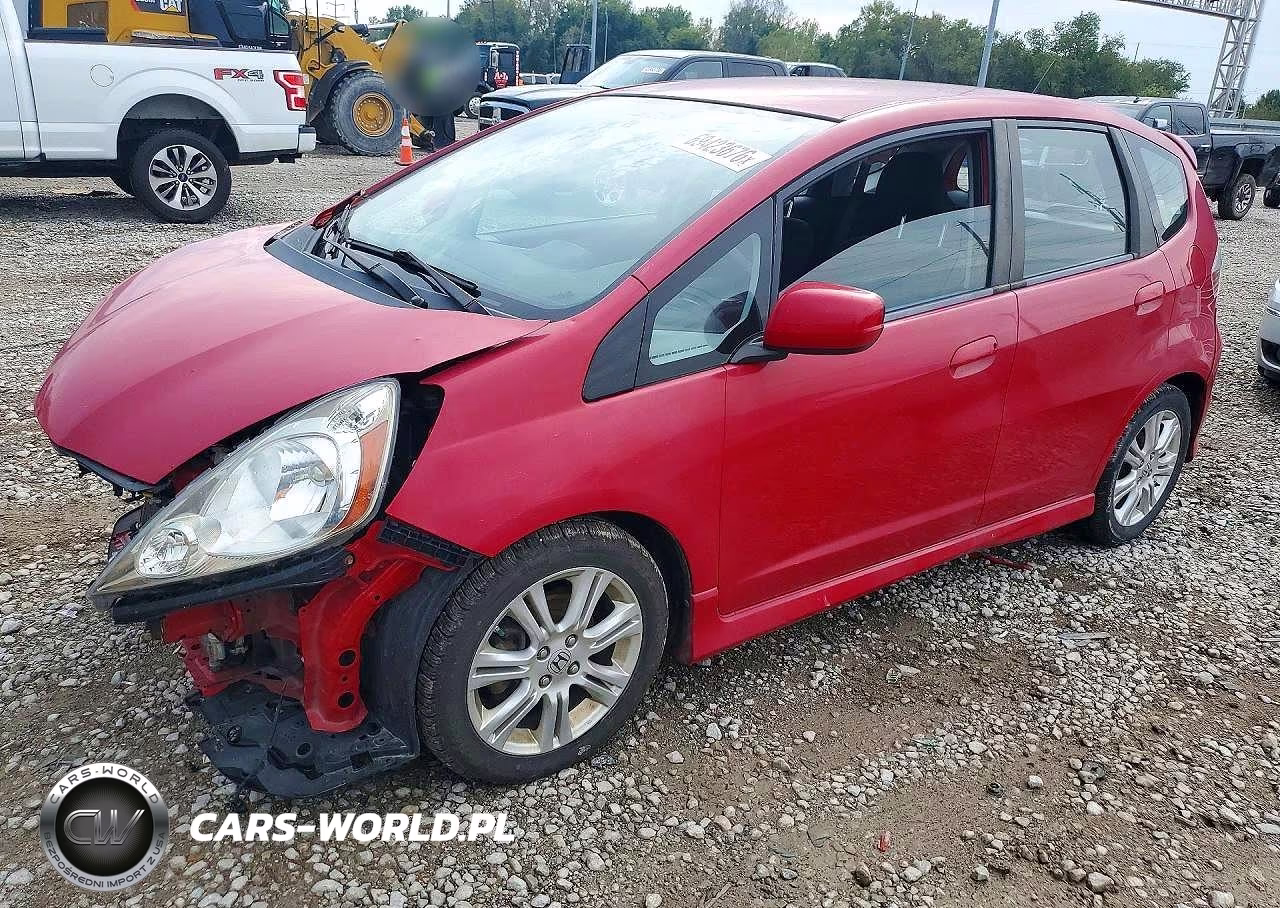 2009 Honda Fit Sport VIN:JHMGE88479S019389 - 1