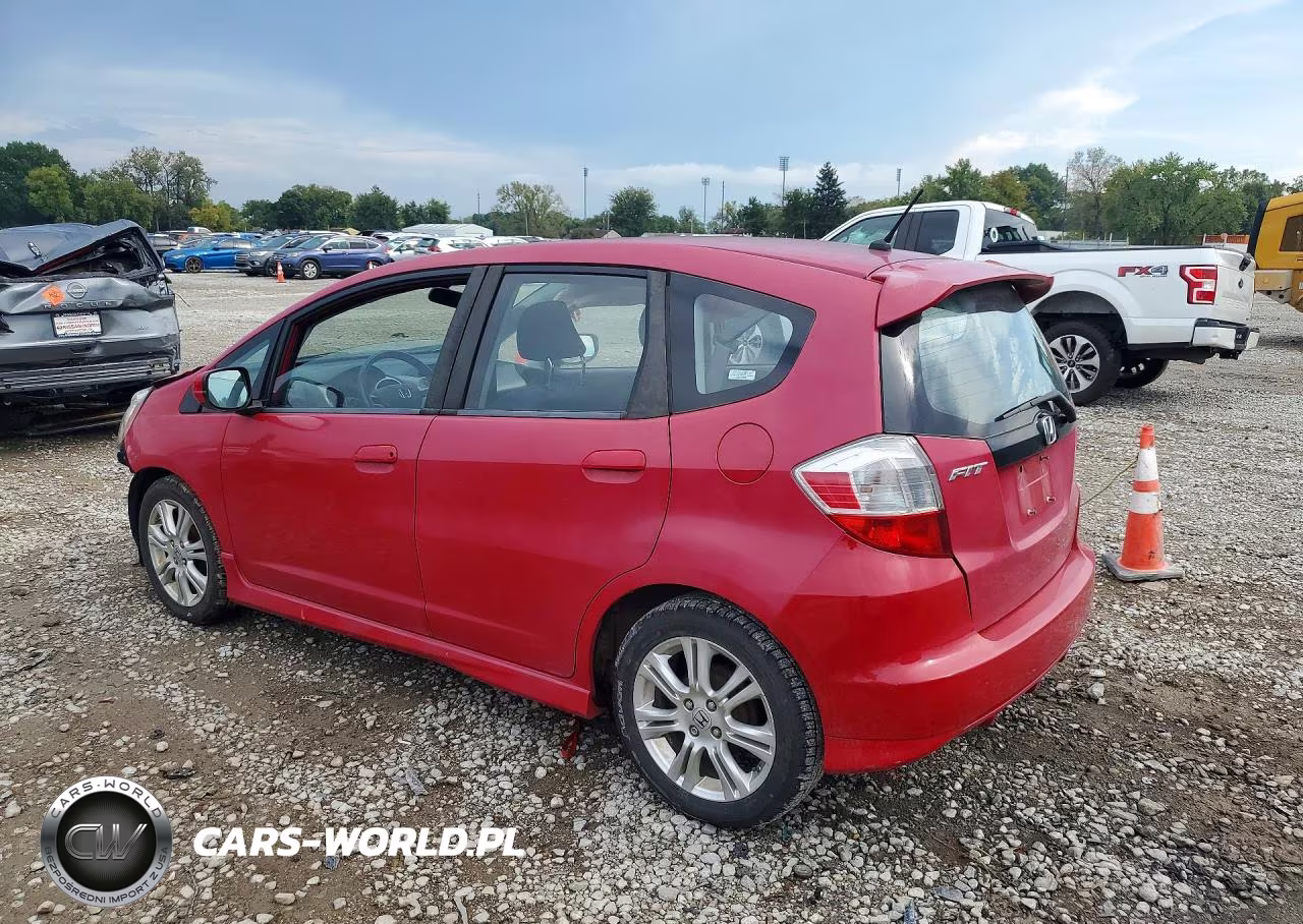 2009 Honda Fit Sport VIN:JHMGE88479S019389 - 2