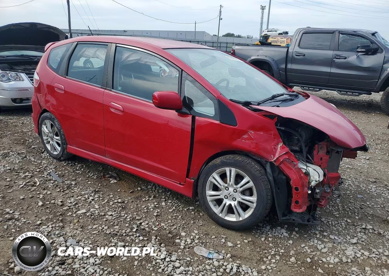 2009 Honda Fit Sport VIN:JHMGE88479S019389 - 4