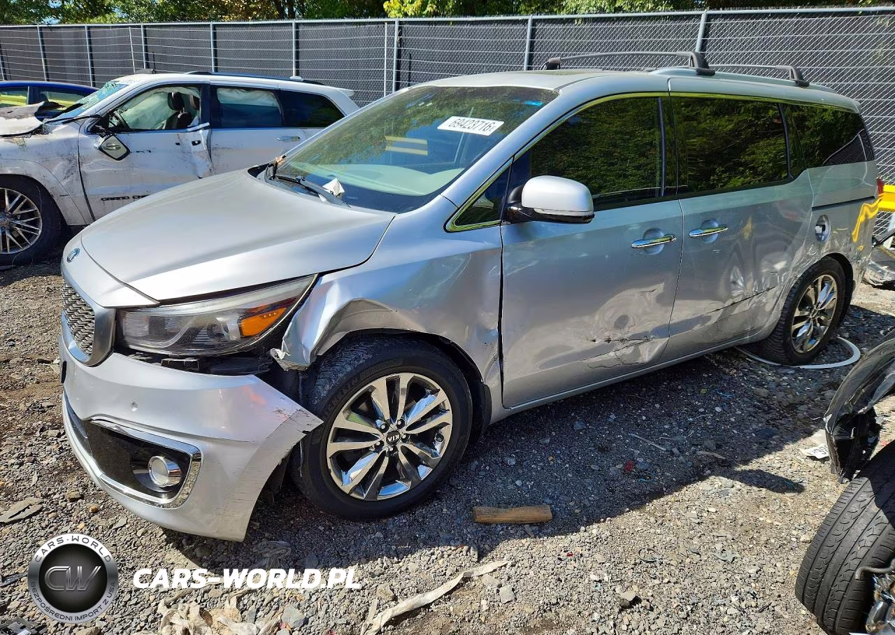 2015 Kia Sedona Sxl VIN:KNDME5C11F6031932 - 1