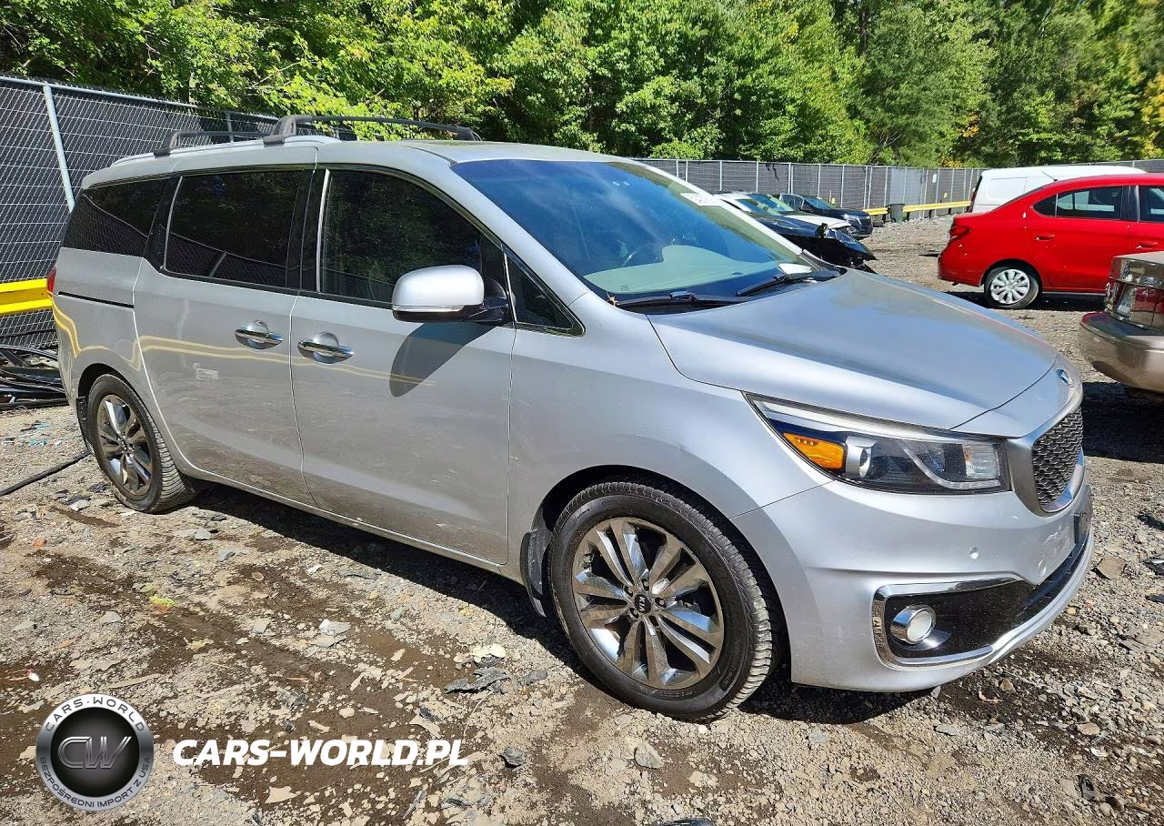 2015 Kia Sedona Sxl VIN:KNDME5C11F6031932 - 4