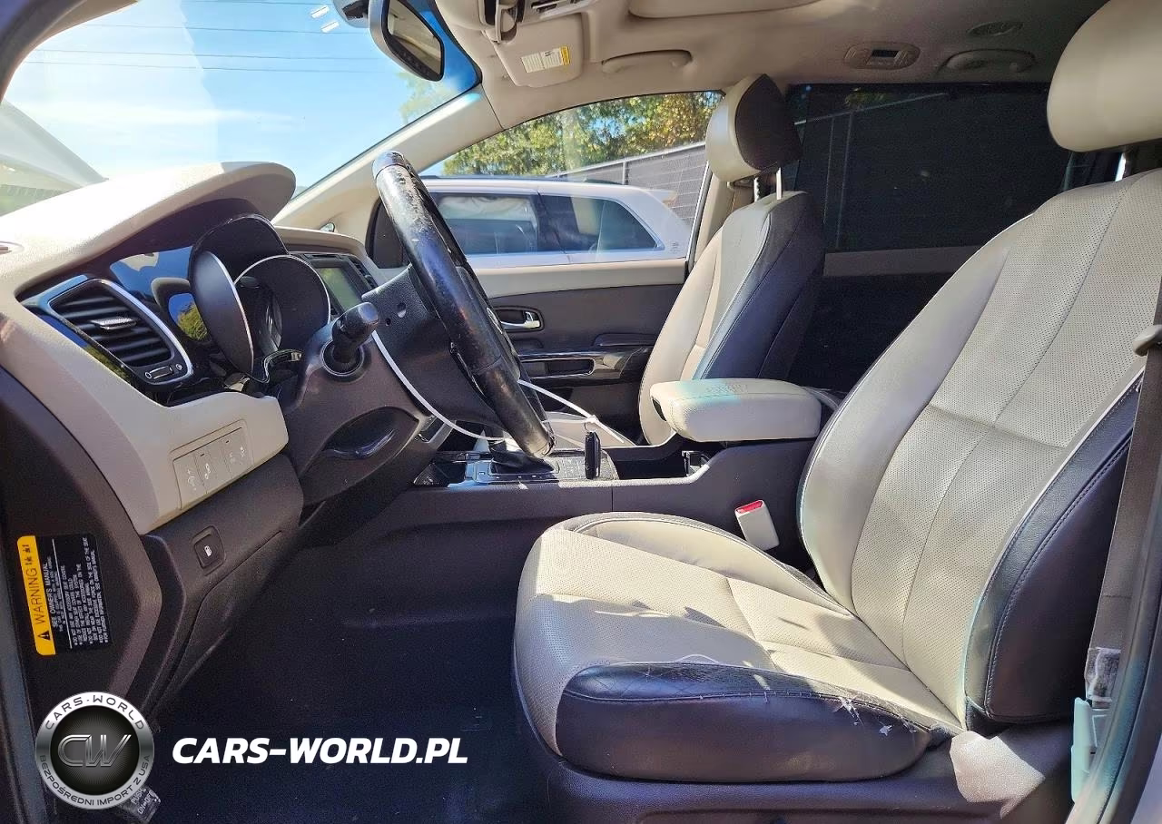 2015 Kia Sedona Sxl VIN:KNDME5C11F6031932 - 7