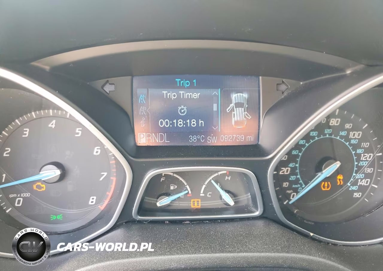 2012 Ford Focus Se VIN:1FAHP3F24CL127870 - 9